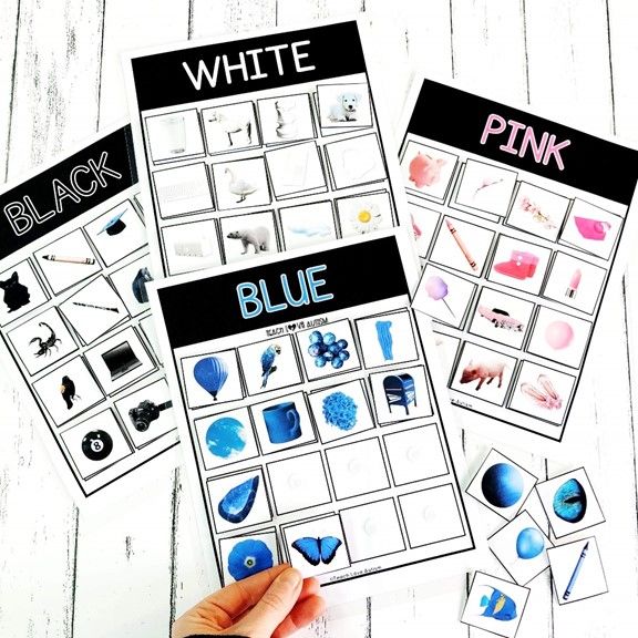Color matching file folders with real... - Teach Love Autism | Facebook
