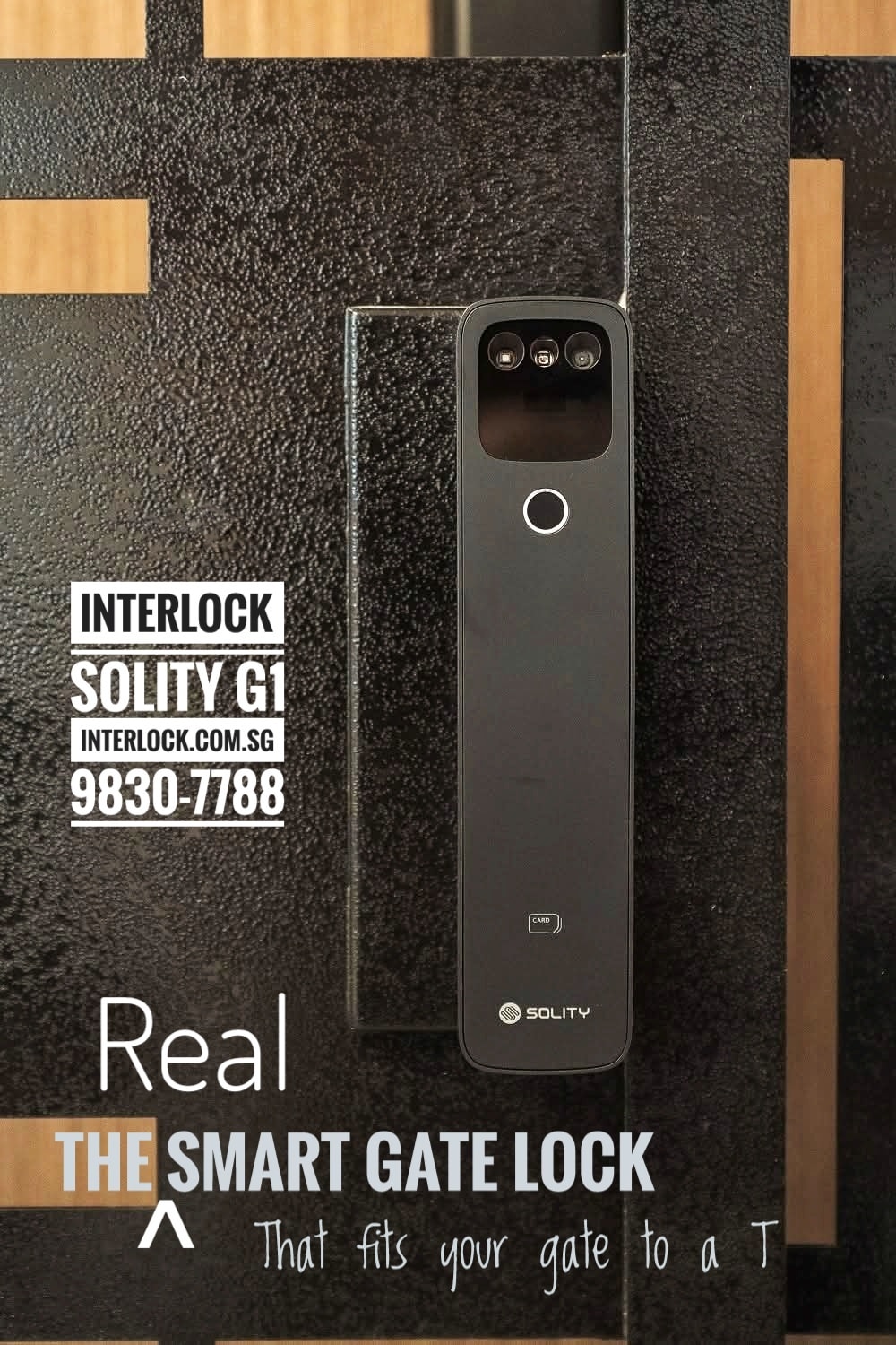 Interlock - Interlock Solity G1 Smart Gate Lock. Uniquely different ...