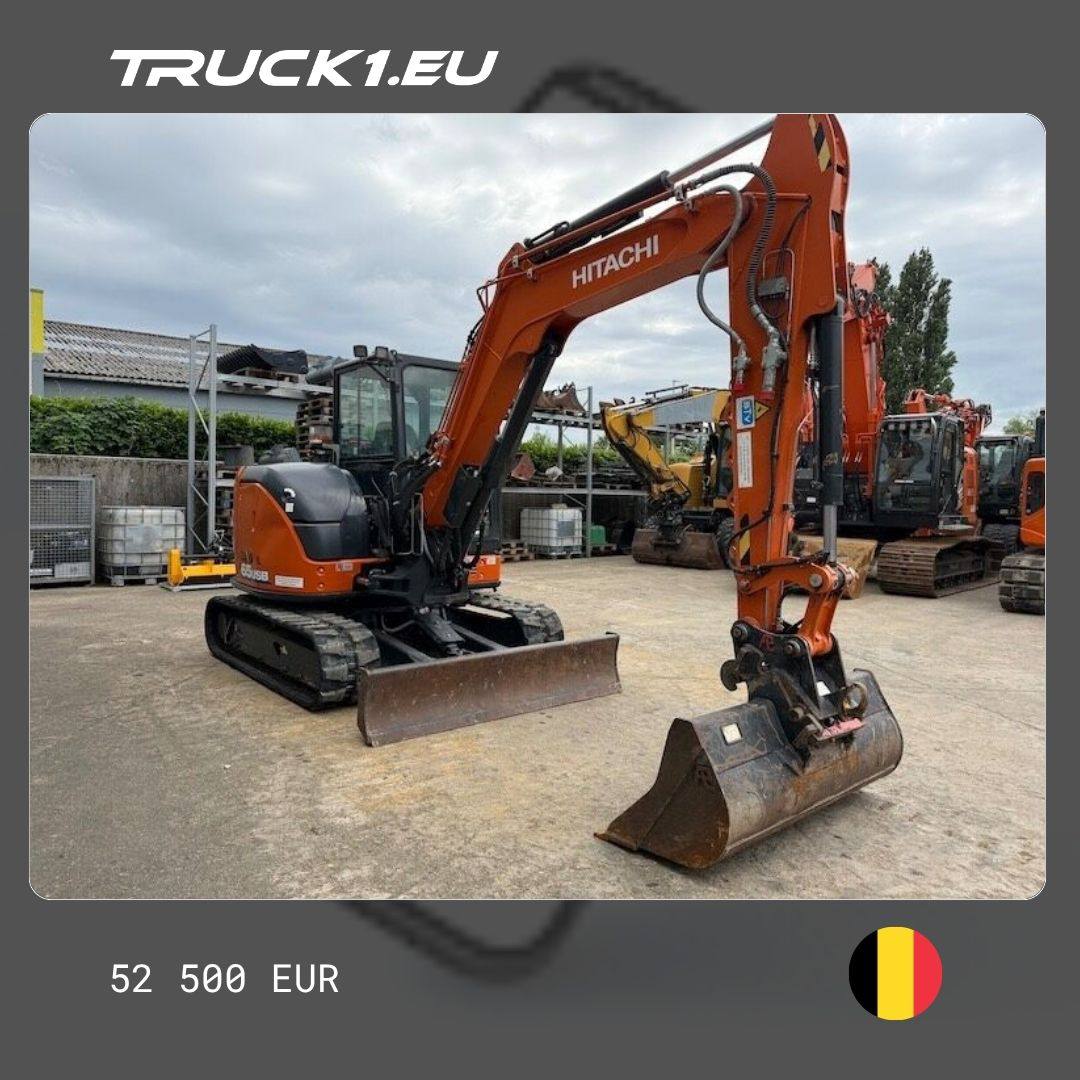 🏗 HITACHI ZX 65 USB-6 MINI EXCAVATOR – LOW HOURS & READY TO WORK