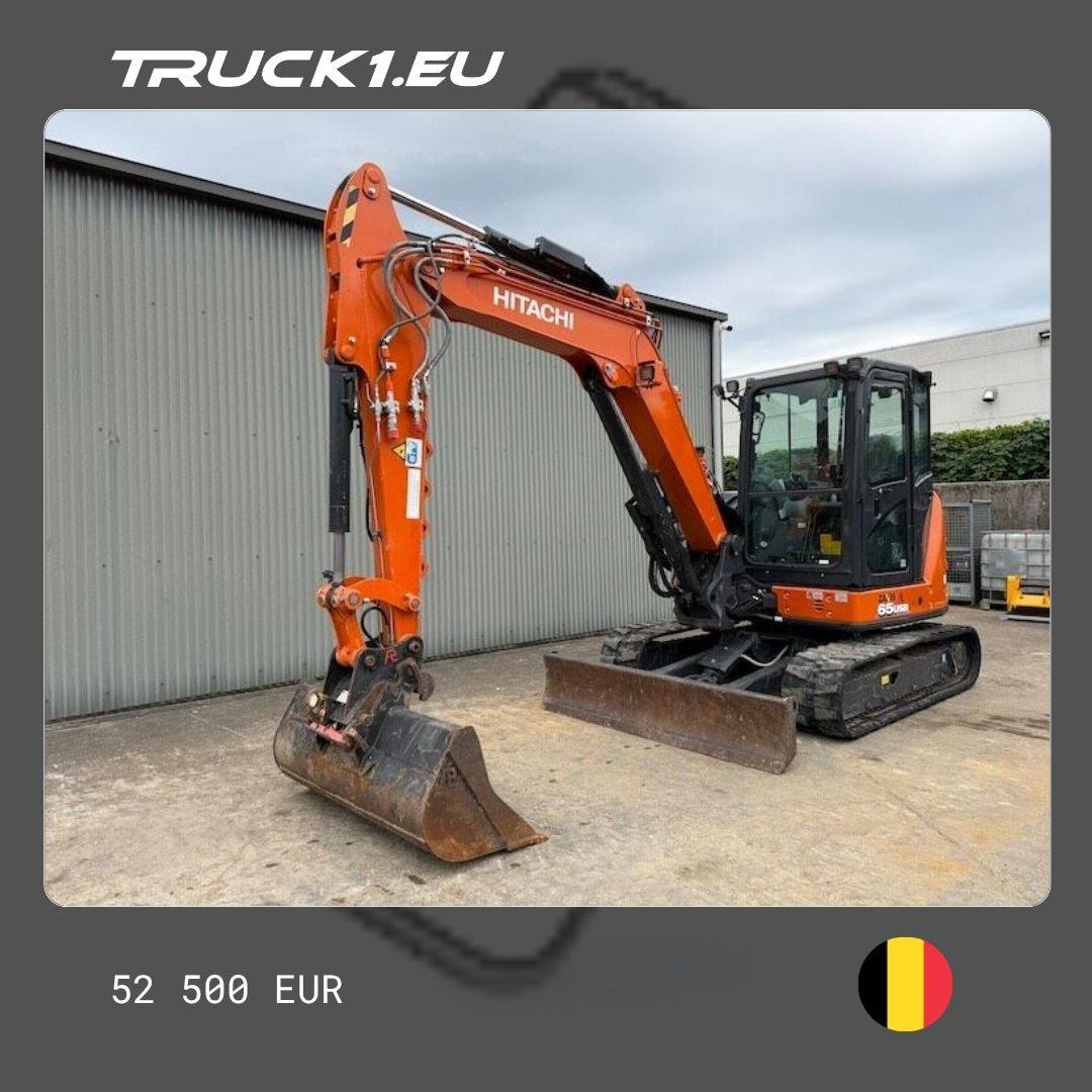 🏗 HITACHI ZX 65 USB-6 MINI EXCAVATOR – LOW HOURS & READY TO WORK