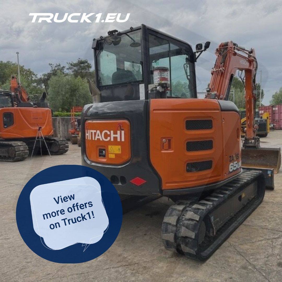 リ 🏗 HITACHI ZX 65 USB-6 MINI EXCAVATOR – LOW HOURS & READY TO WORK