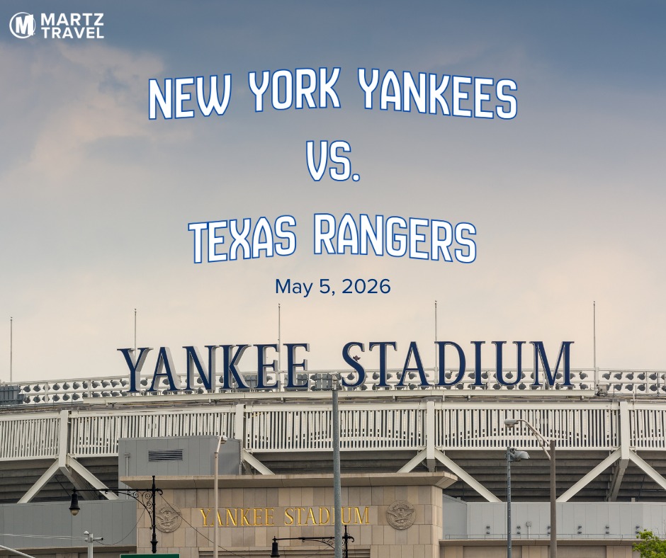 Martz Bus - The New York Yankees will host the Texas... | Facebook