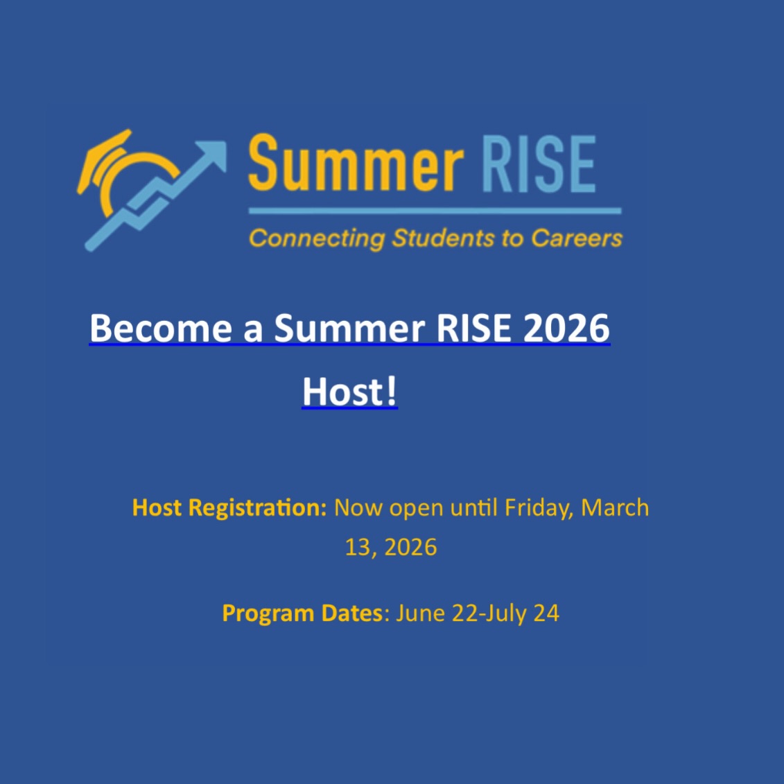 WorkSource - Summer RISE 2026 host registration is now open! 🌟 The MCPS ...