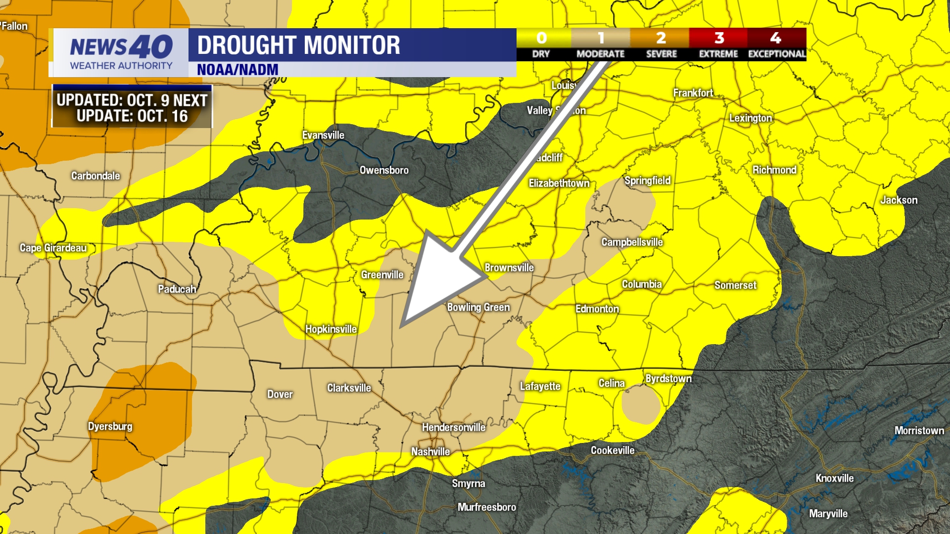 Chris Allen - NEW DROUGHT UPDATE: With the consideration... | Facebook