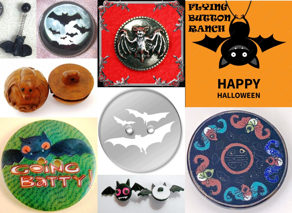 Flying - 🦇🎃FANGtastic BAT BUTTONS🎃🦇 We know that Button Collectors can ...