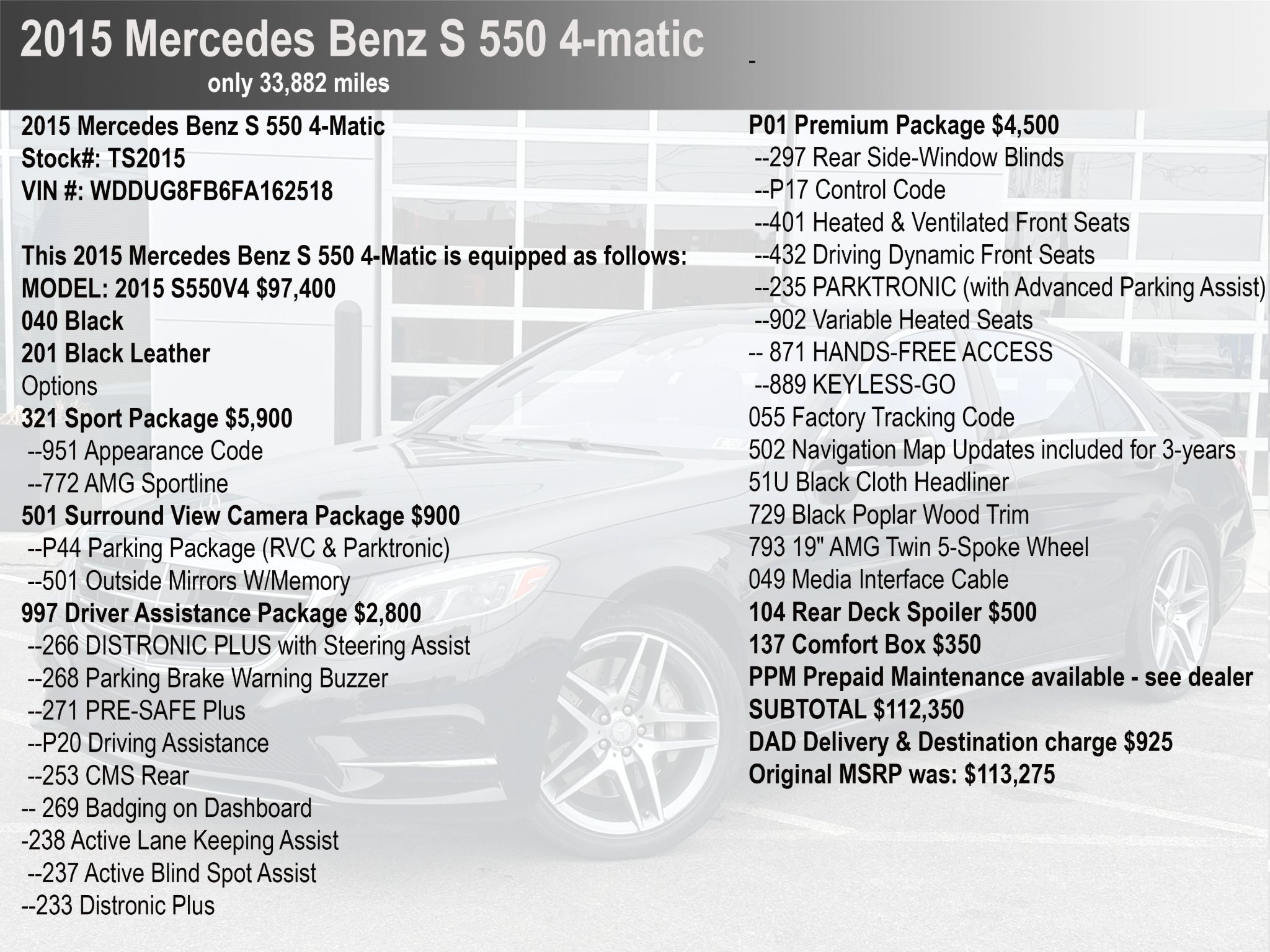 2015 Mercedes-Benz s-550 4-matic - Cars & Trucks - Allentown ...