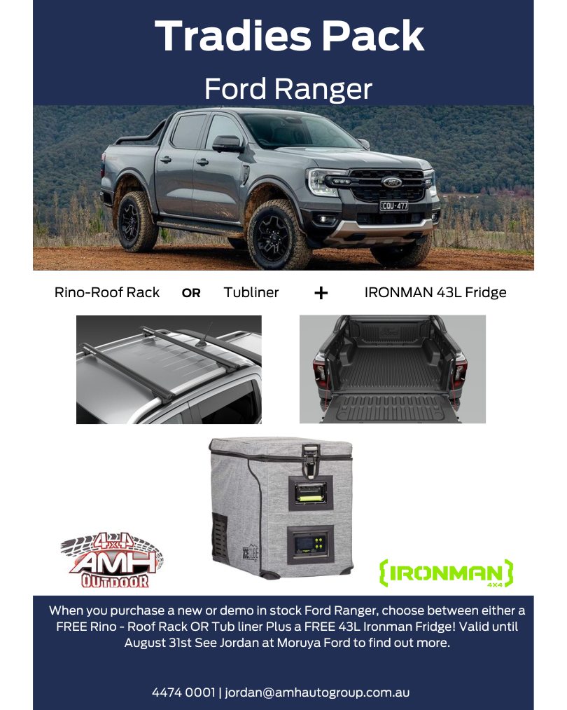 AMH - Level up your new Ford Ranger with our exclusive Tradies Pack ...