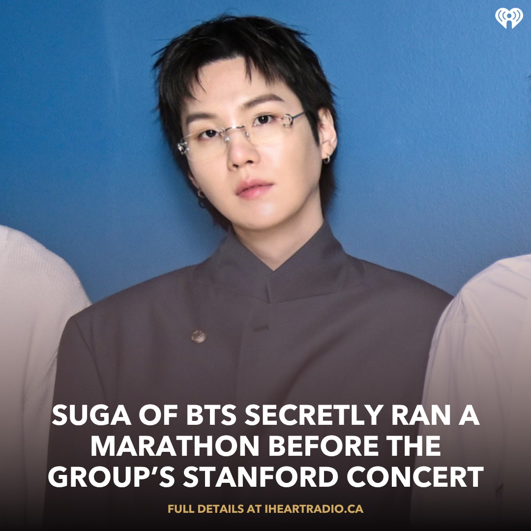 SUGA of BTS ran a 12K marathon on Sunday (May 17), just hours