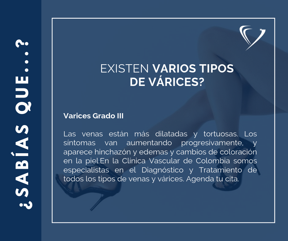 Clínica Vascular de Colombia - ¿Sabías que existen varios tipos de ...