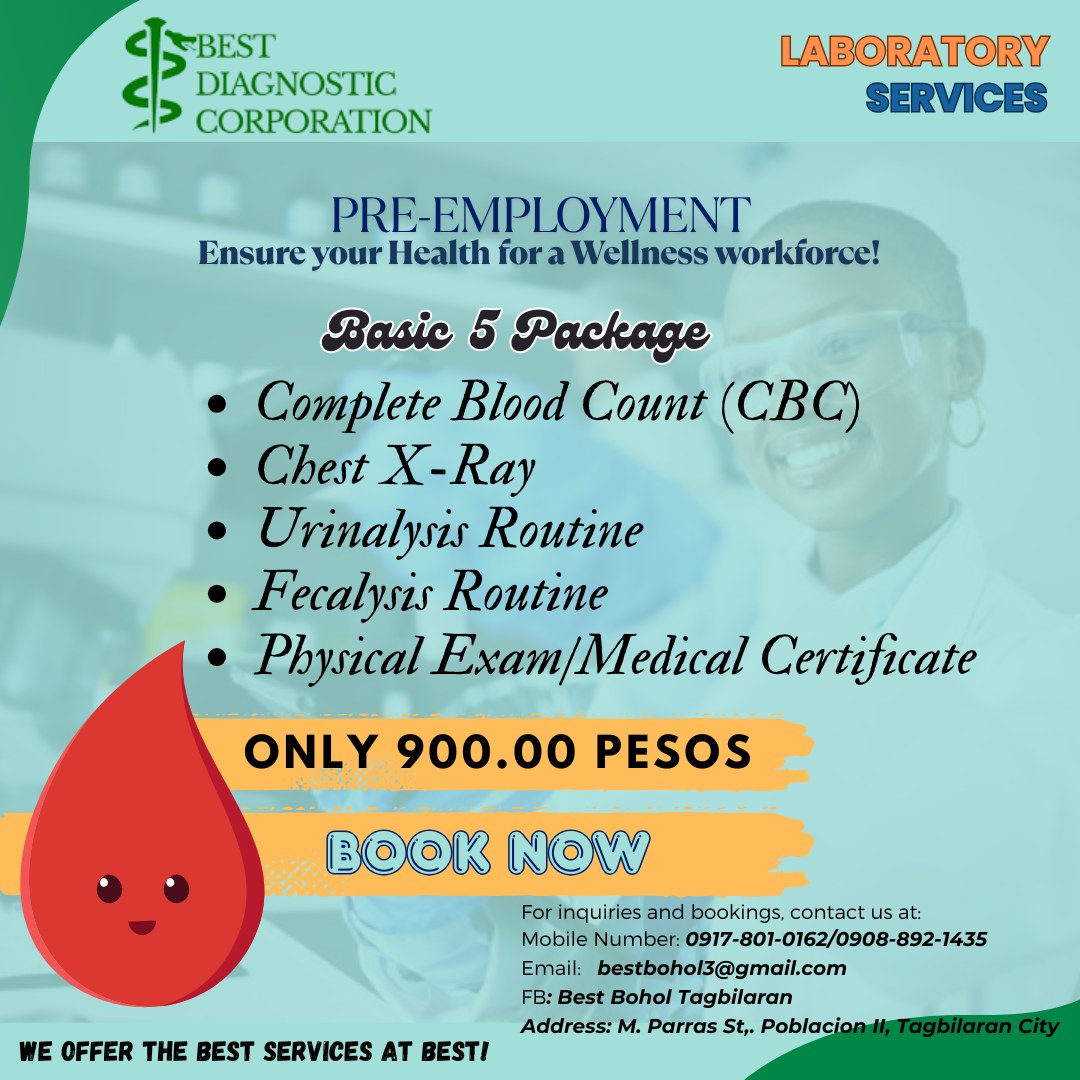 Best Diagnostic Tagbilaran City Bohol - Get tested now! RT-PCR swab ...