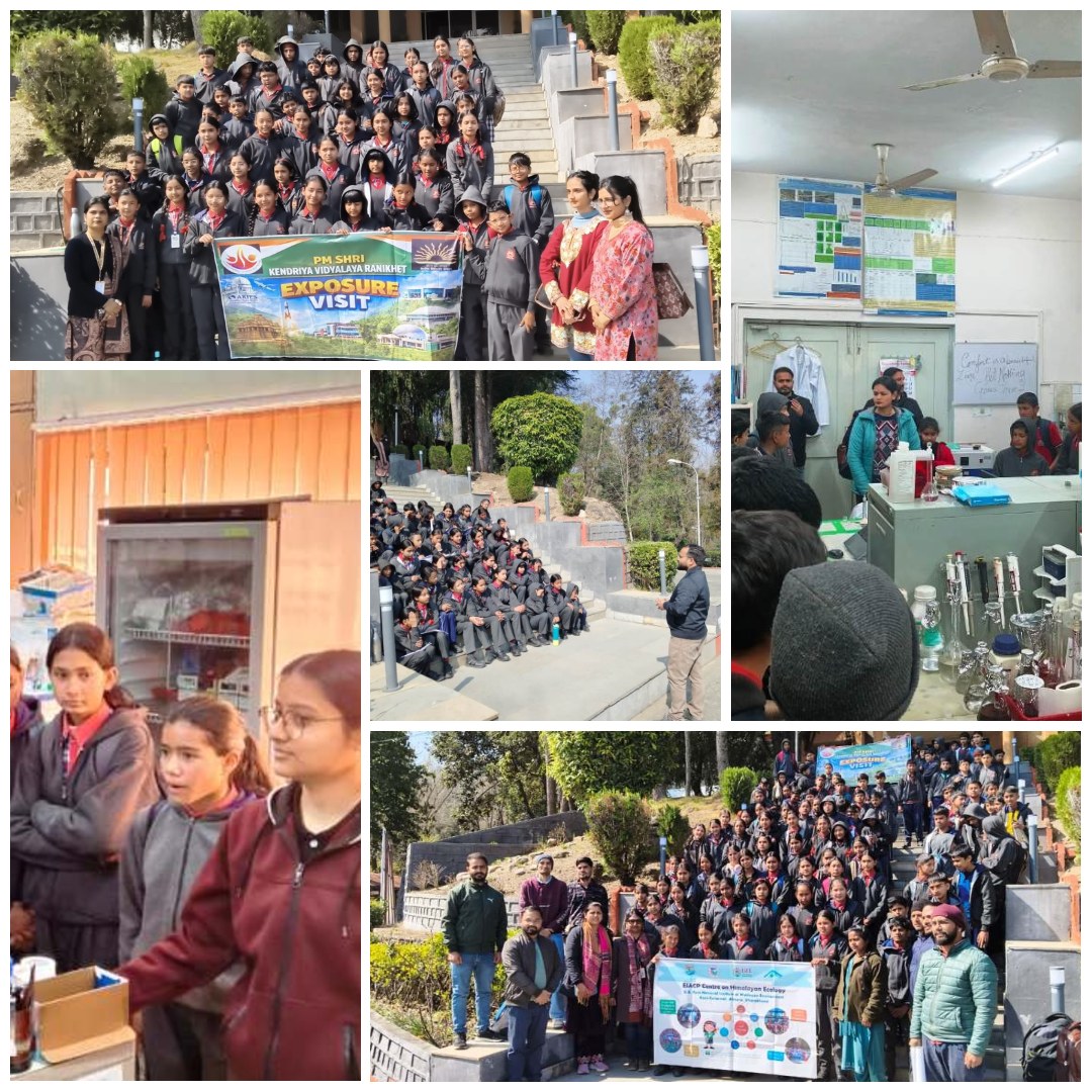 G.B. - 250 students from PM Shri KV Ranikhet visited the Institute for ...