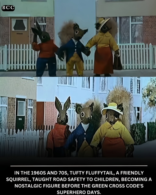 British - In the 1960s and 70s, Tufty Fluffytail, a charming red ...