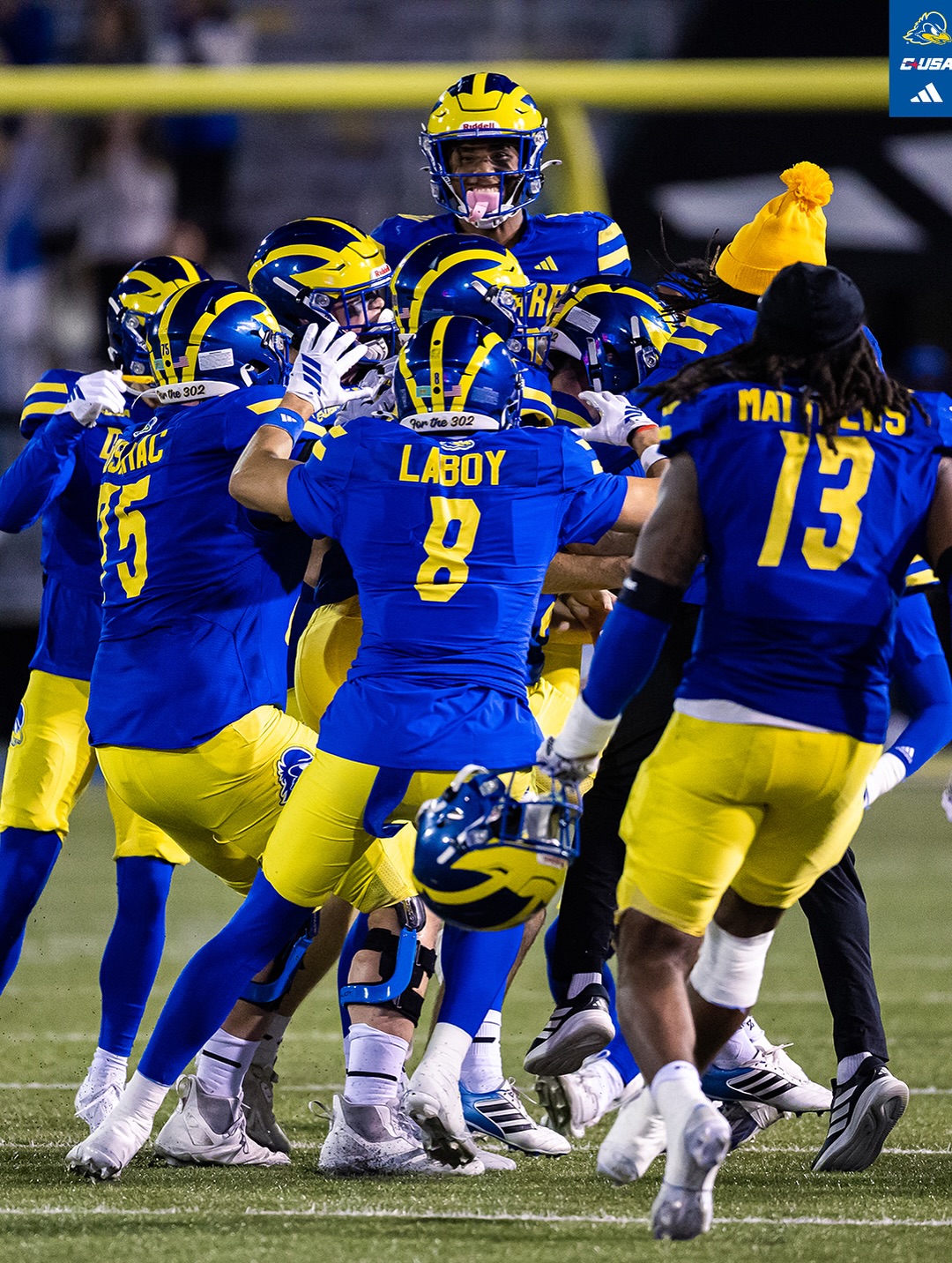 The Nate Reed Game 🦵 📰: bit.ly/4ovLjnn - Delaware Football | Facebook