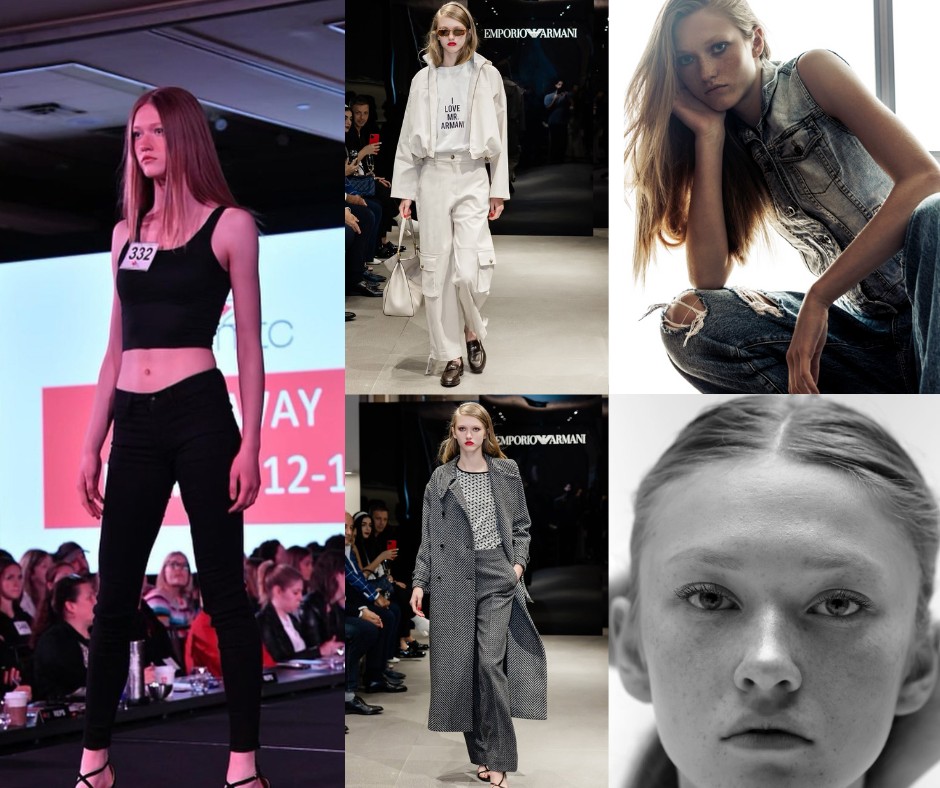 Canadian - CMTC alumni model Iris Michell from Belleville, Ontario ...