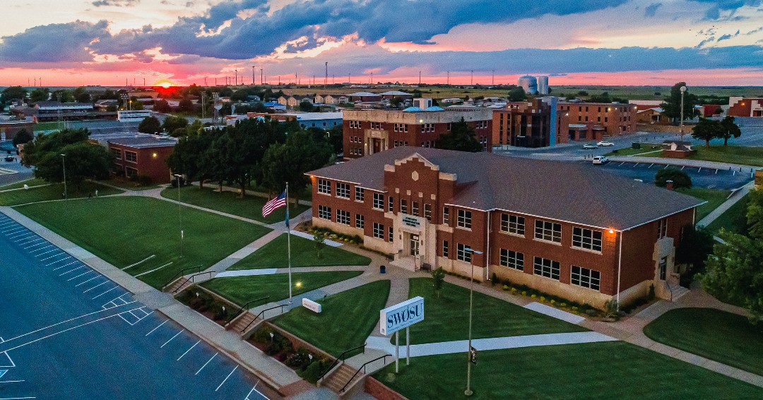 Southwestern - This photo was taken after the old Administration ...
