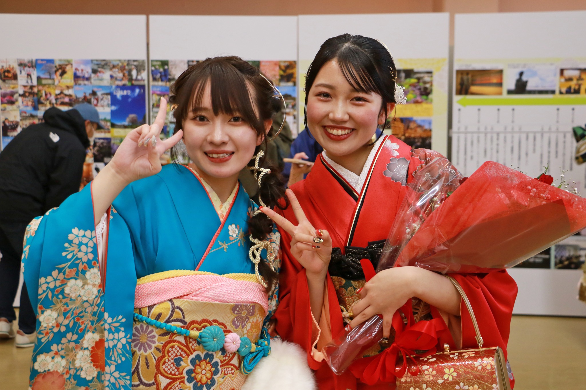 ◇◇輝かしい将来の担い手①◇◇ 本日、二十歳のつどいが行われました