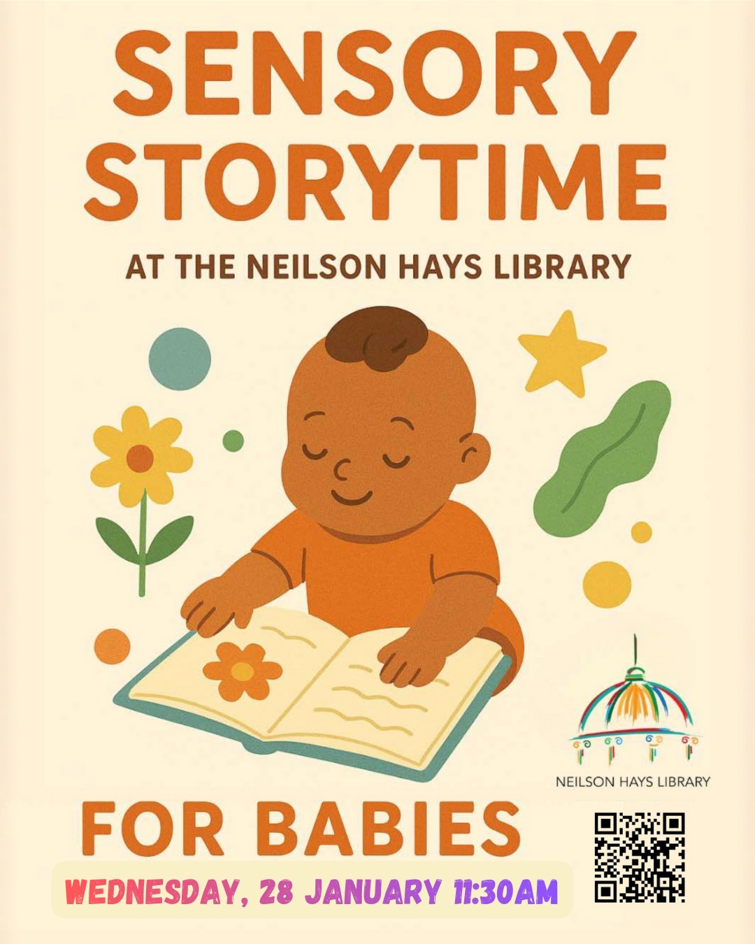 👶📚 Sensory Storytime for babies is... - Neilson Hays Library | Facebook