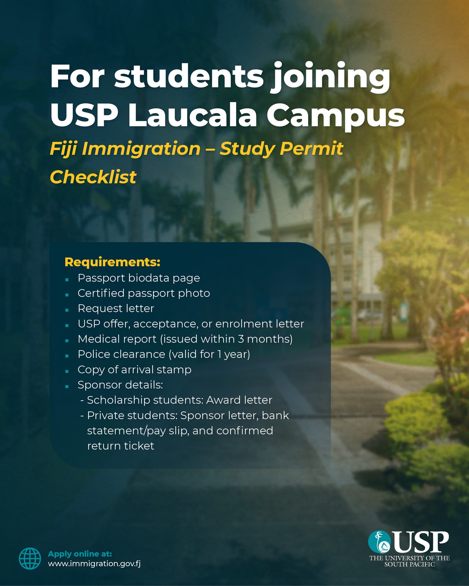 The University - The USP Enrolment Fair has been extended! Our Teams ...