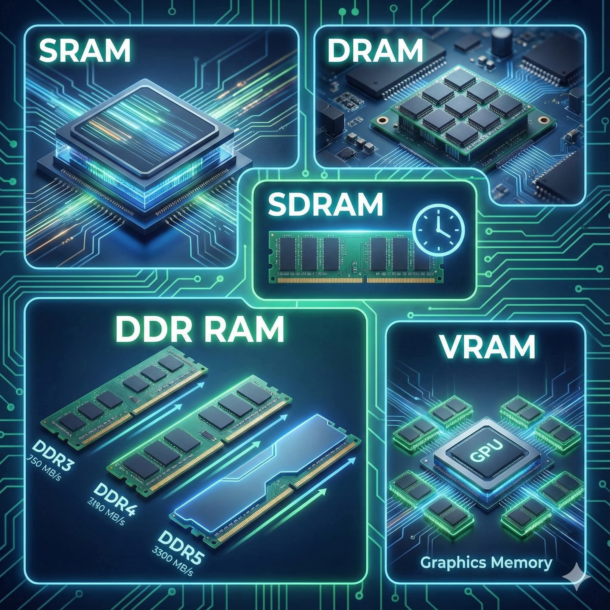 Moya - 💾 Types of RAM – Which One Does Your PC Use? RAM is one of the ...