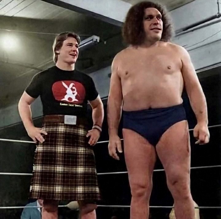 Roddy Piper and Andre the Giant
