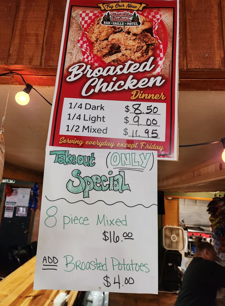 Rustic Haven Bar & Grille | Hixton WI