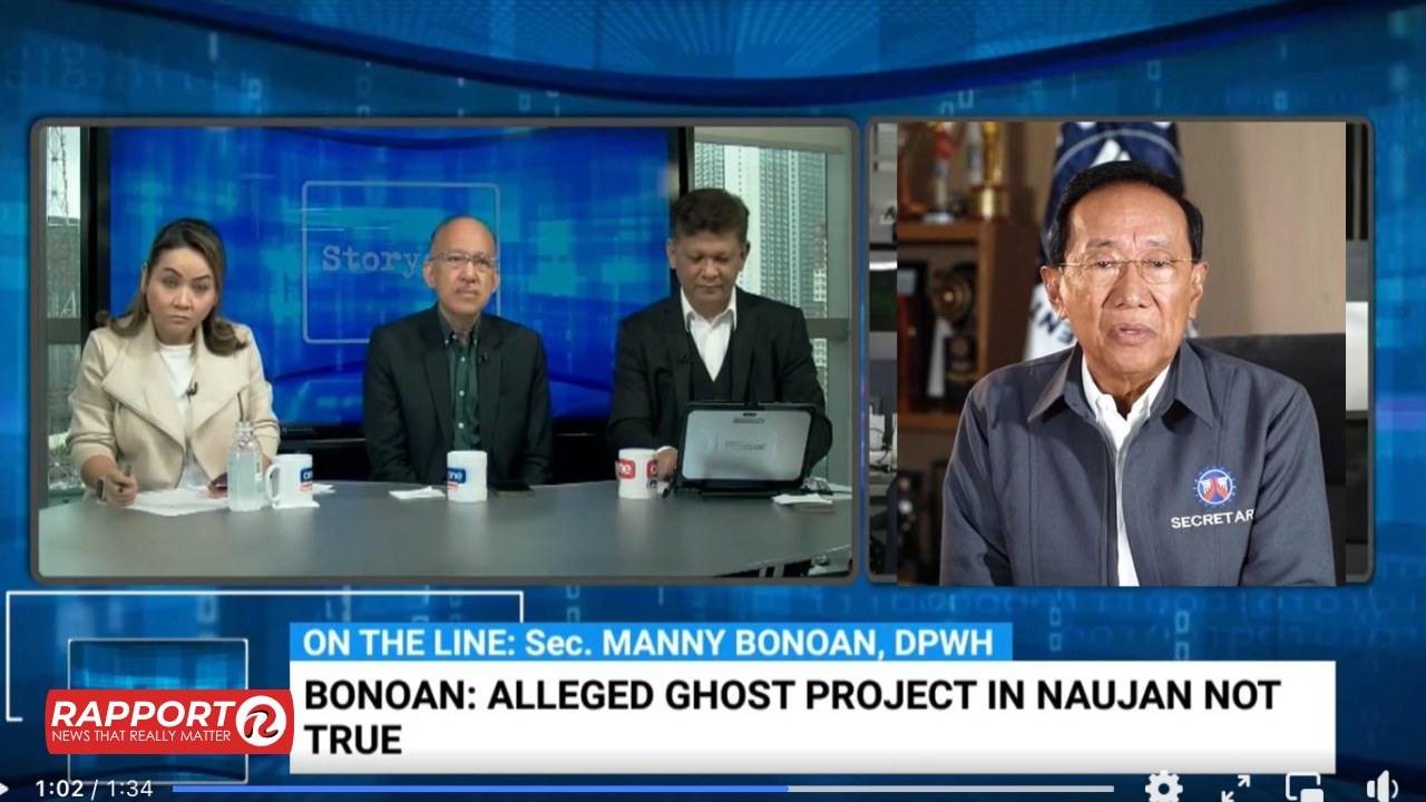 Rapport Ph - DPWH Clarifies: No “Ghost” Flood Control... | Facebook