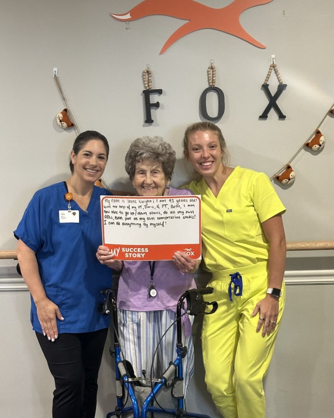 🧡 This week, we’re celebrating both... - FOX Rehabilitation | Facebook
