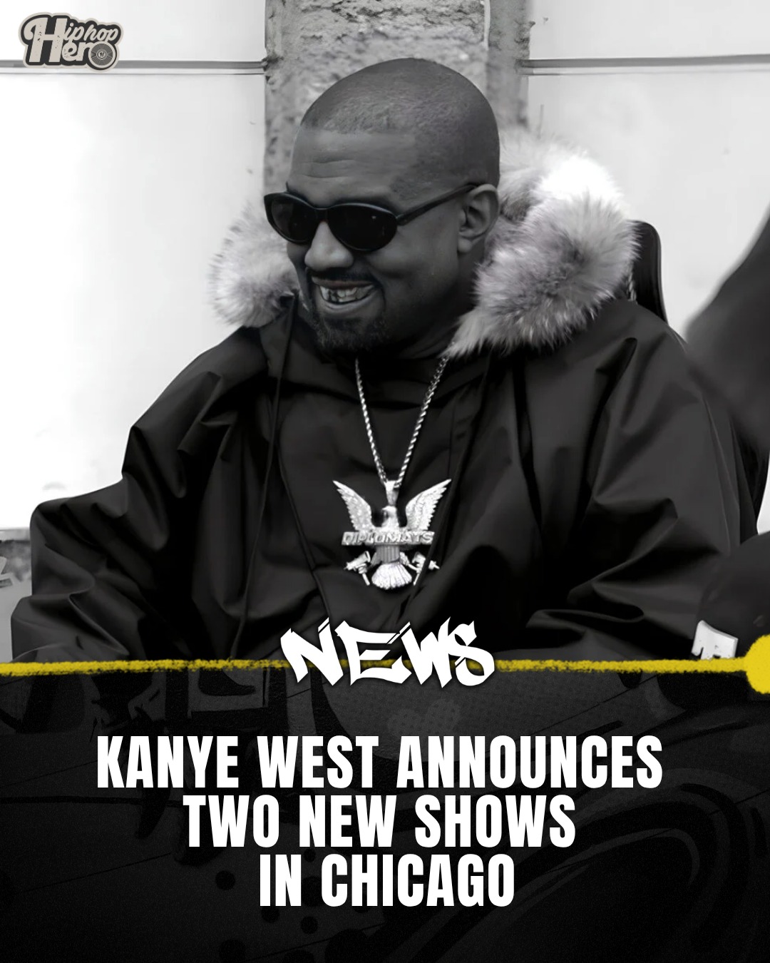 Hip - Kanye West has announced that he