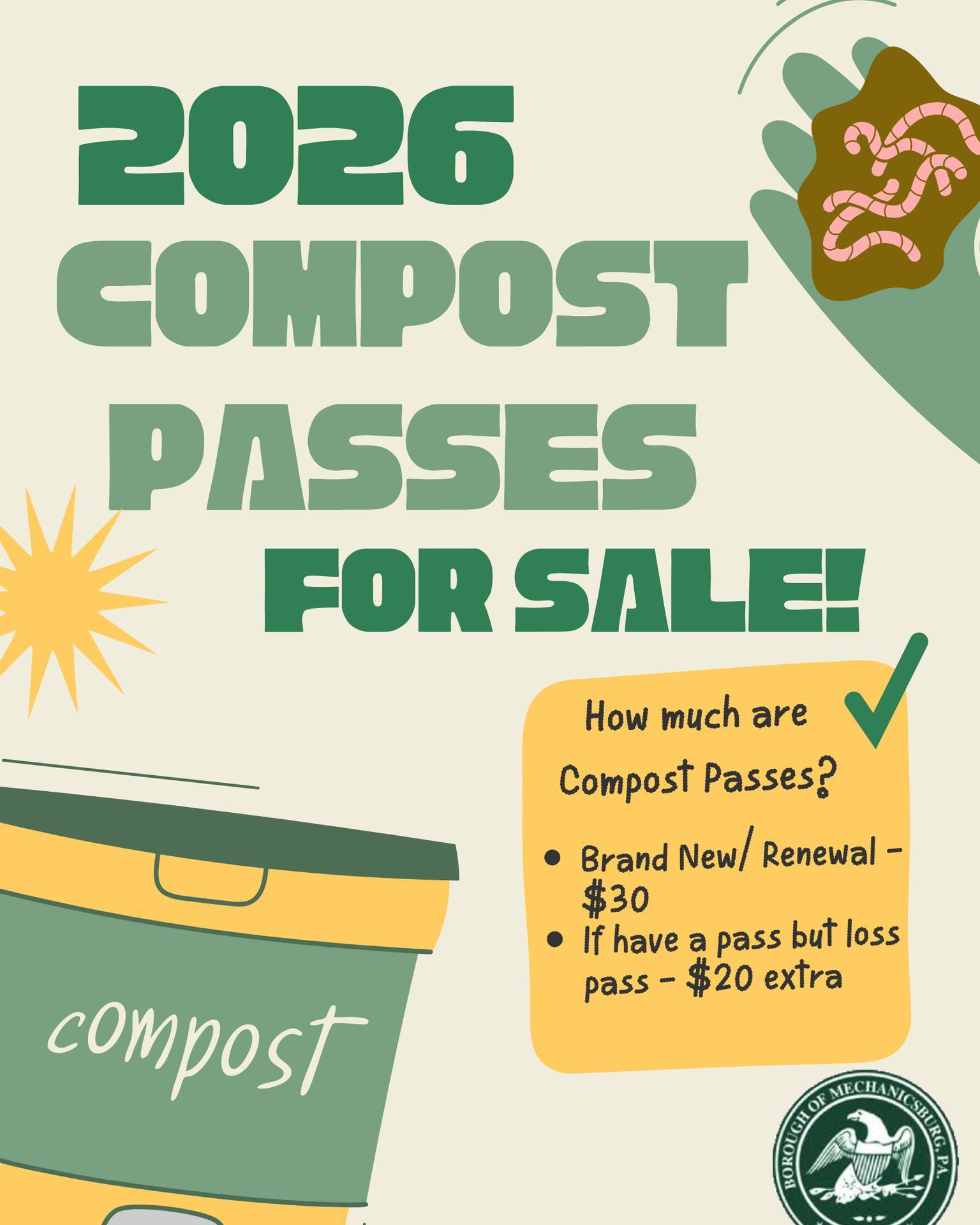 Borough - The 2026 Compost Passes are officially available for purchase ...
