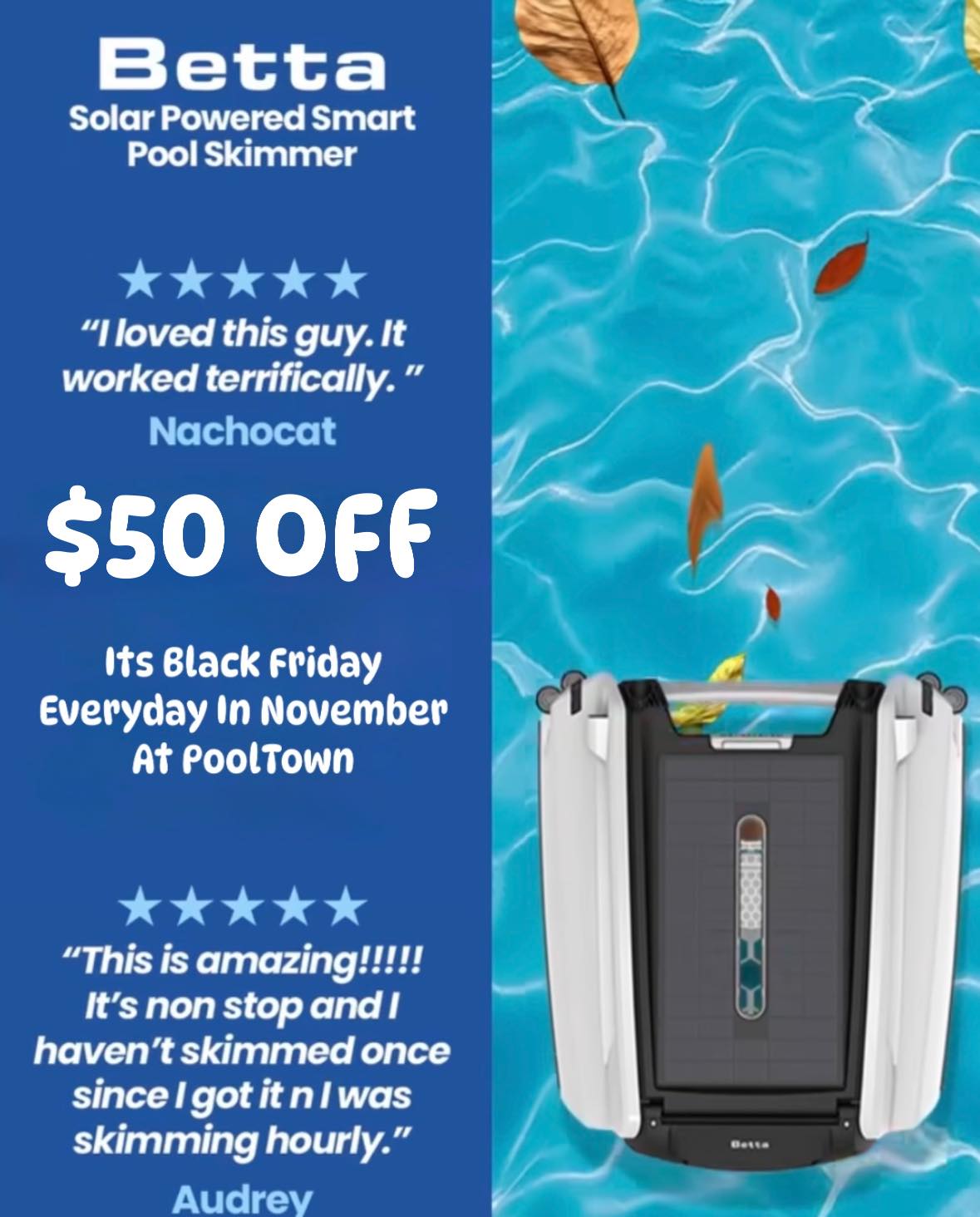 PoolTown - 🔥 Black Friday Savings All November at PoolTown! 🔥 Take $50 ...