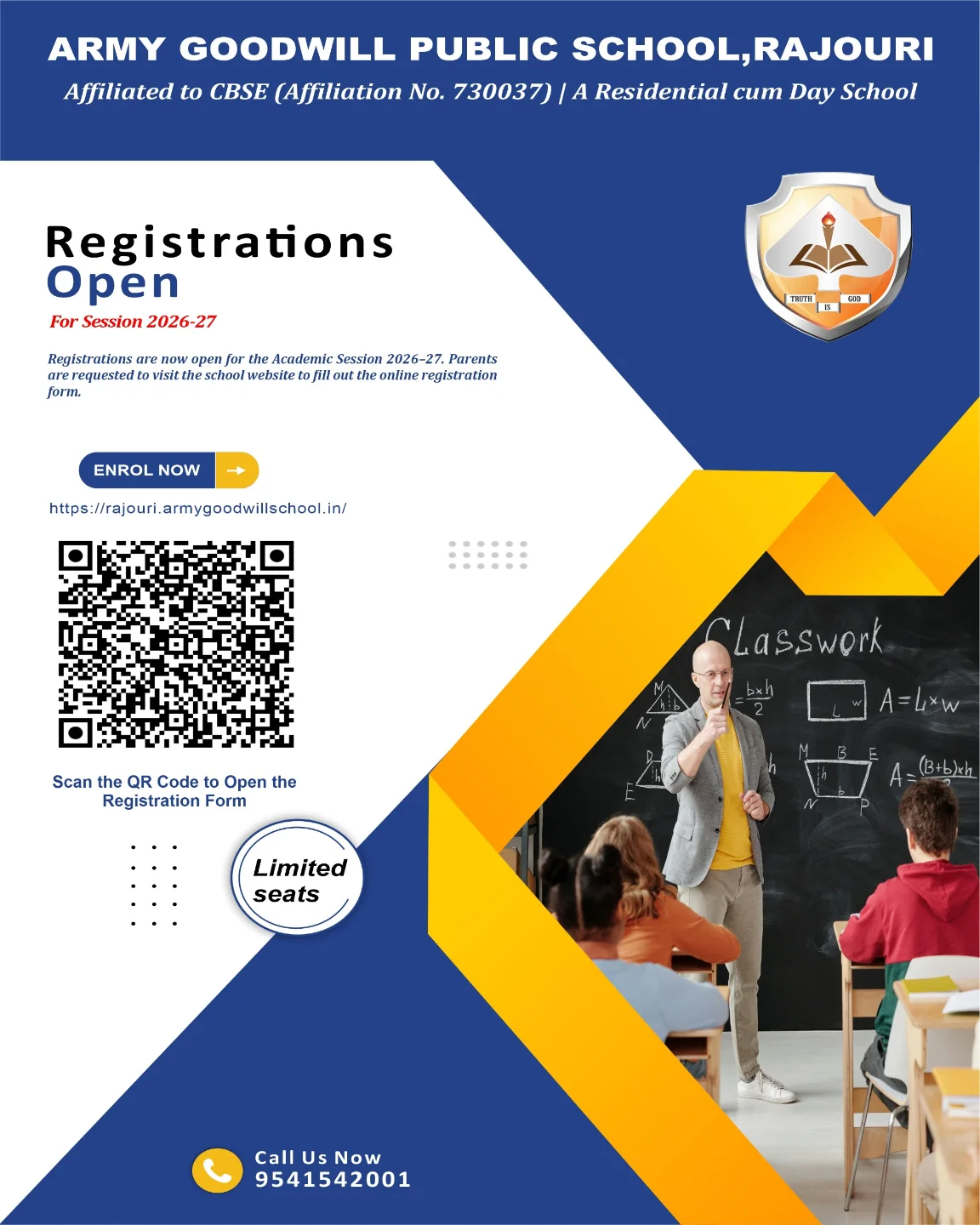 Army - 📢 Registrations Open | Session 2026–27 Army Goodwill Public ...