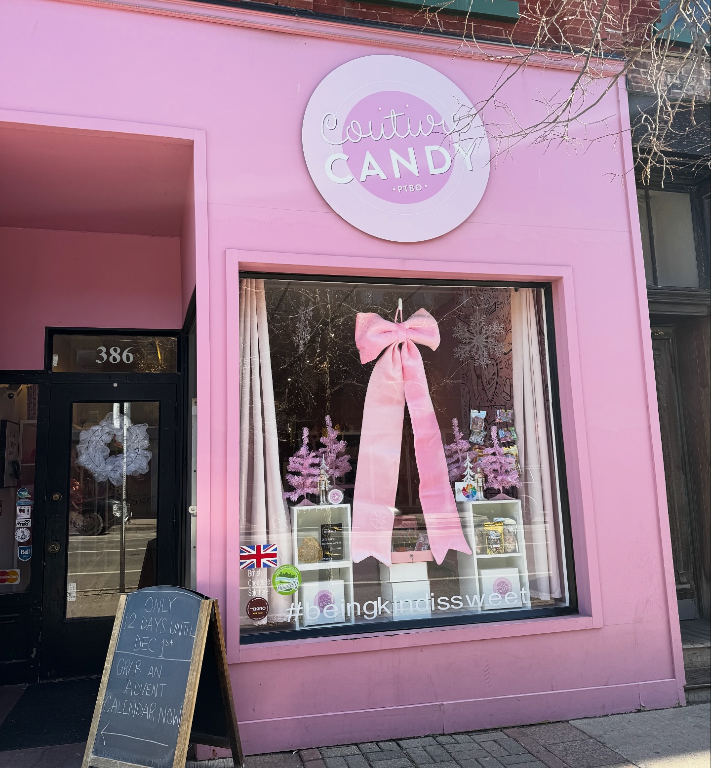 It's freezing out, so we're bringing the pink to warm things up