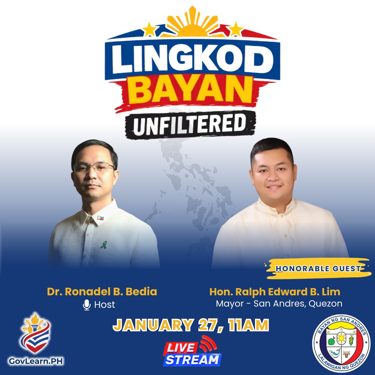 GovLearn.PH - Lingkod Bayan, Unfiltered Episode 5: San Andres, Quezon ...