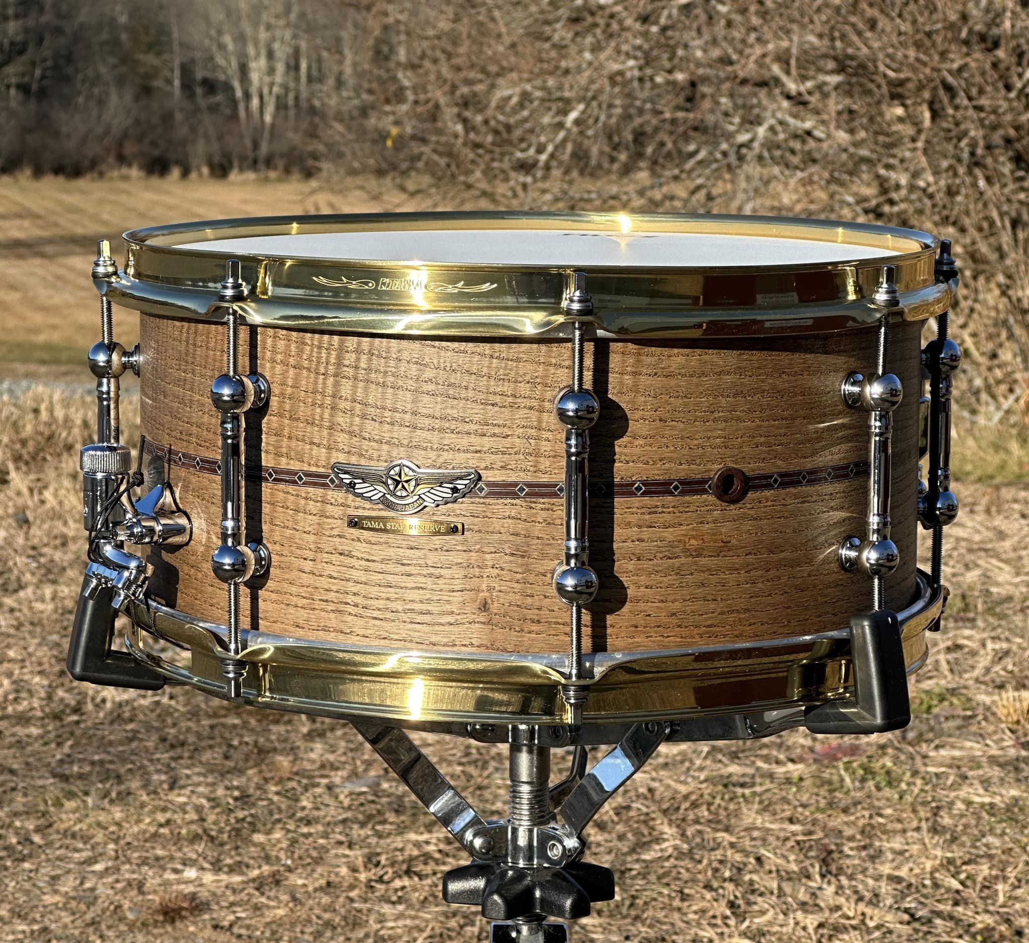 We have a couple of EXCLUSIVE Tama Star Reserve SOLID Curly Ash