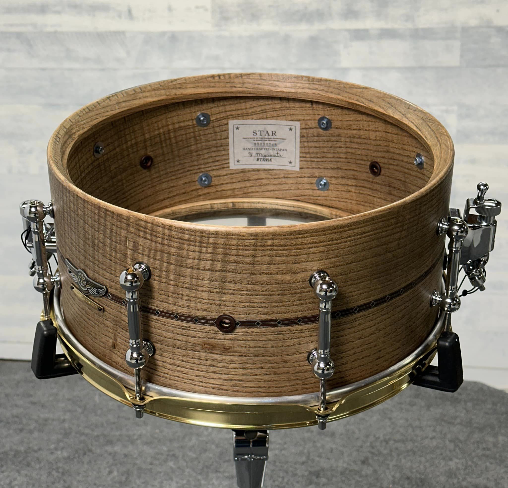 We have a couple of EXCLUSIVE Tama Star Reserve SOLID Curly Ash