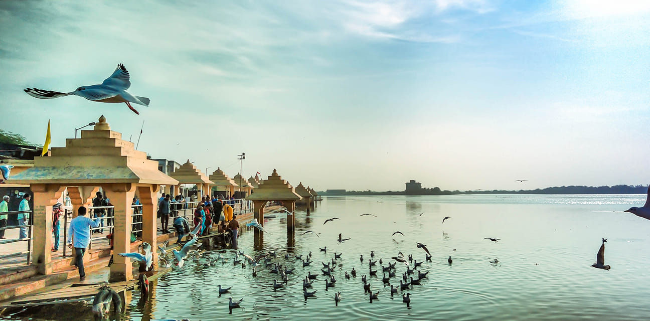 ajfotographia - Somnath Sea Triveni Sangam Triveni Ghat in Somanth is ...