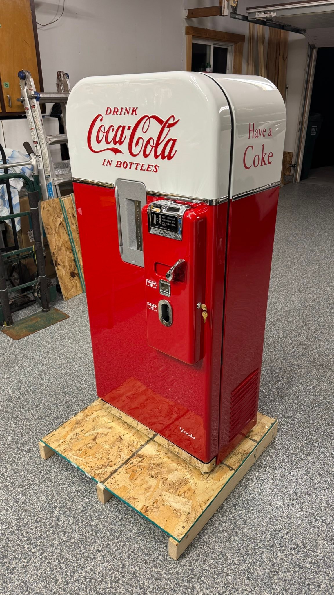 Pop Machine Shop / Vintage Soda Machine Restoration | Rice Lake WI