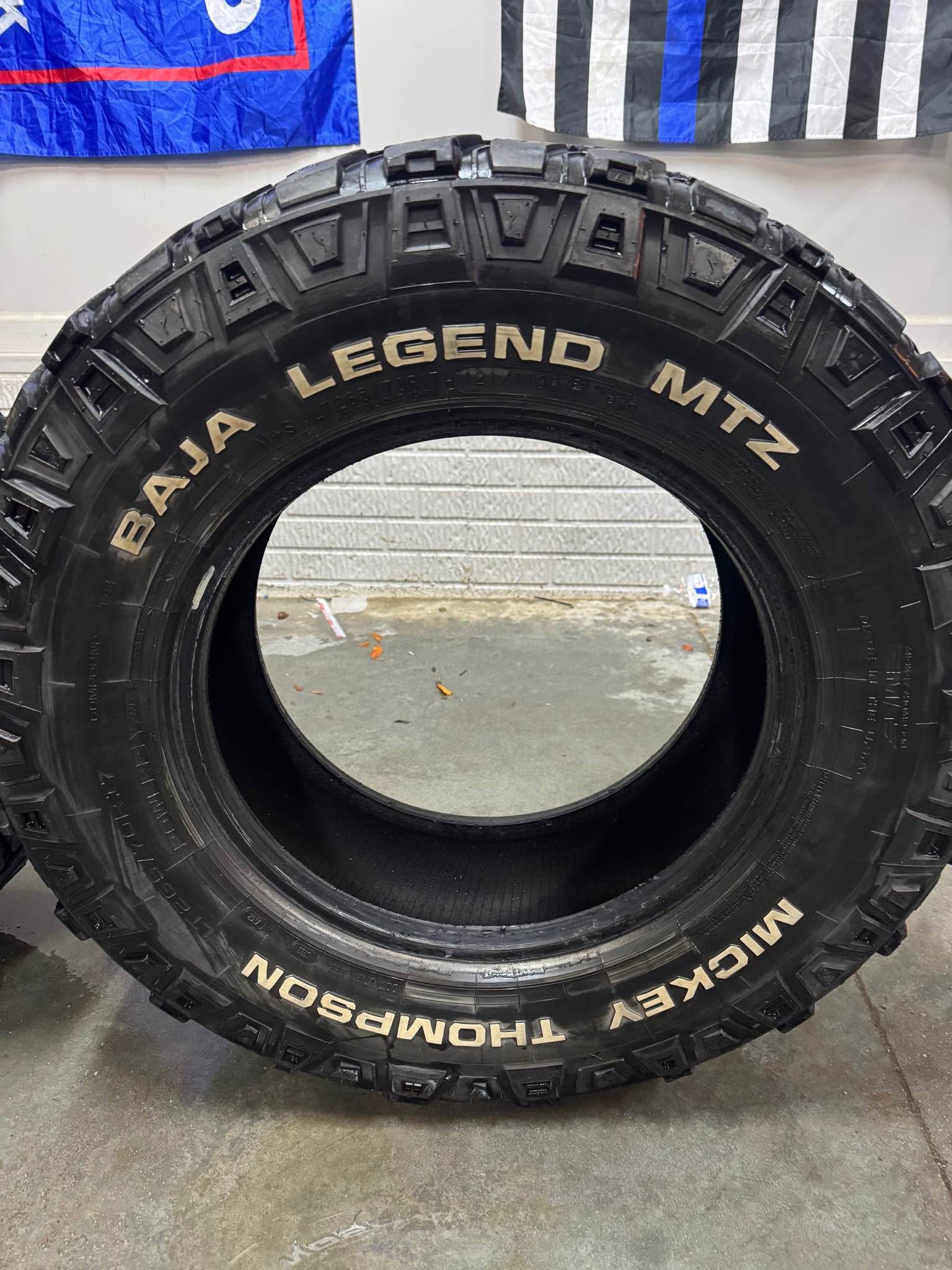 4 Mickey Thompson Baja Legend MTZ mud tire - Car Wheels, Tires & Parts ...