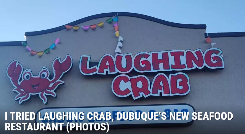 WJOD - Laughing Crab Dubuque is now open. I'm a huge... | Facebook