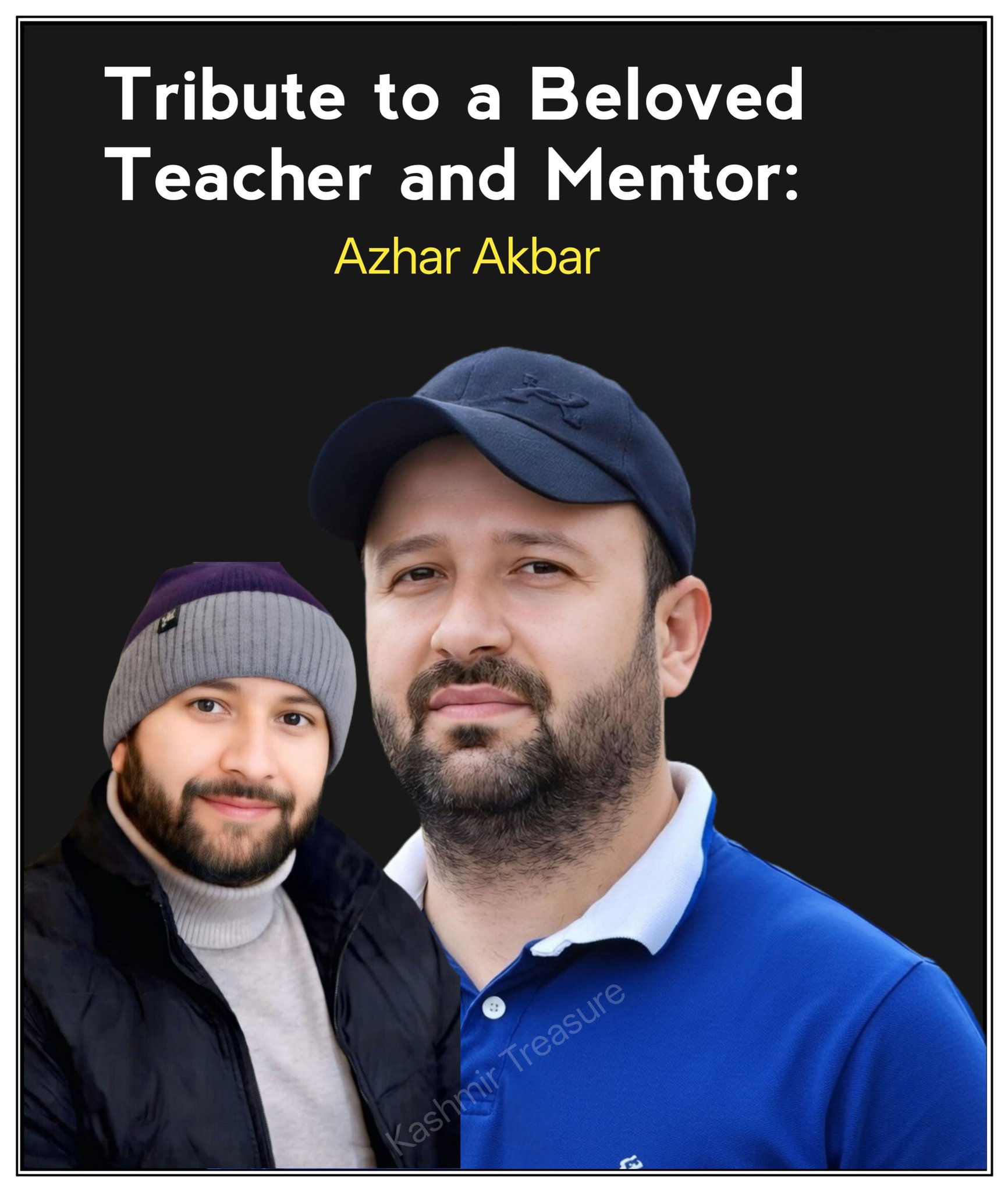 Kashmir - 💐 Tribute to a Beloved Teacher and Mentor 💐 Renowned for his ...
