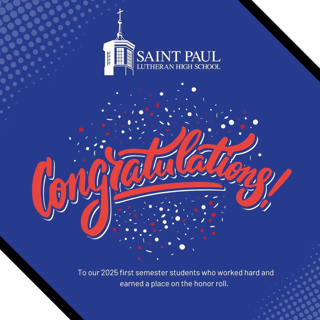 Saint - Congratulations to our hard working students who earned a place ...