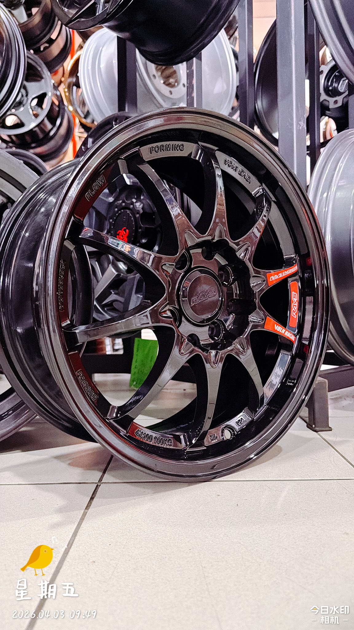 CE28 6.5jjx15 4*100/114.3 ADVAN FLEVA 195/50R15