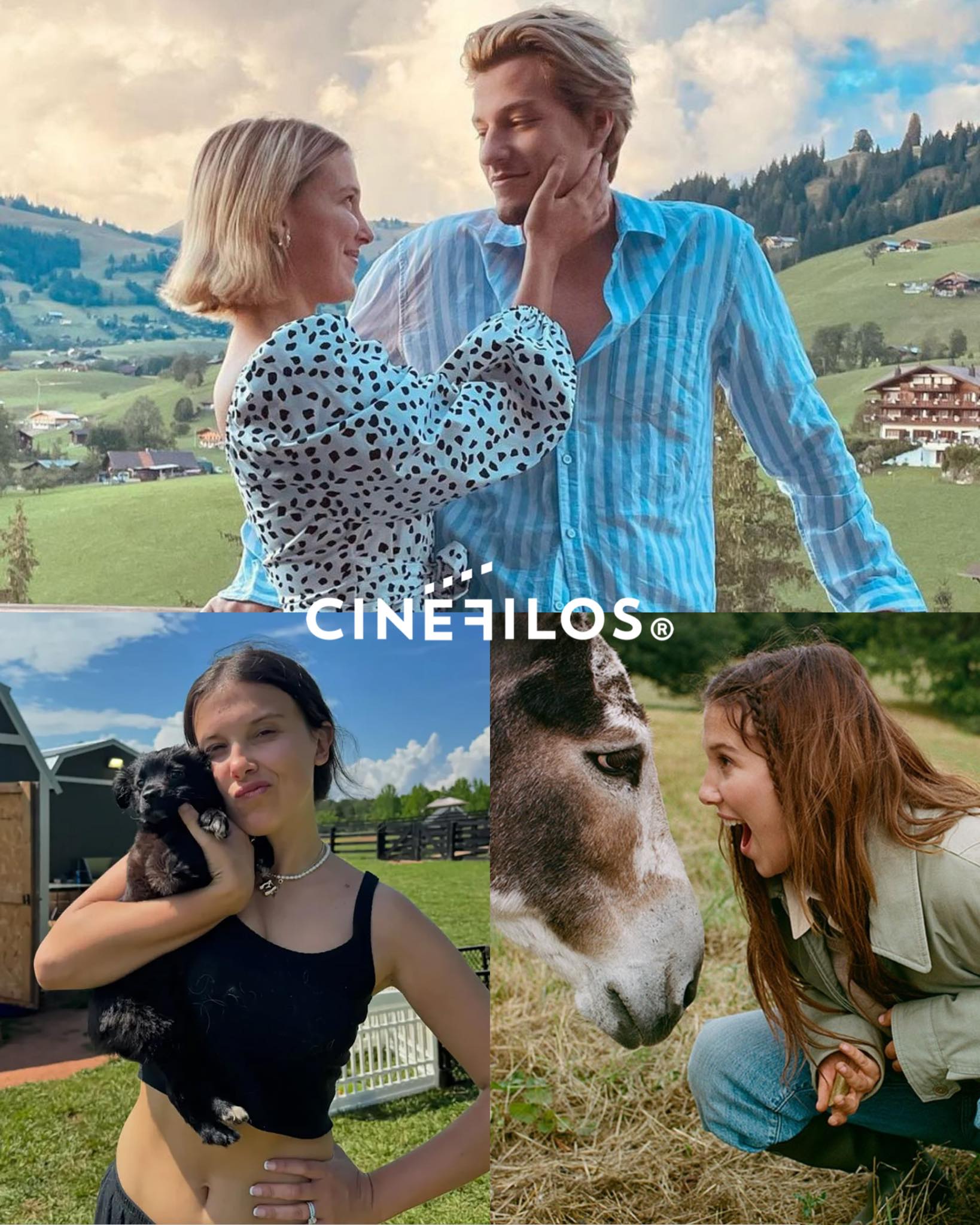 Cinéfilos - Millie Bobby Brown y Jake Bongiovi eligieron una vida lejos ...