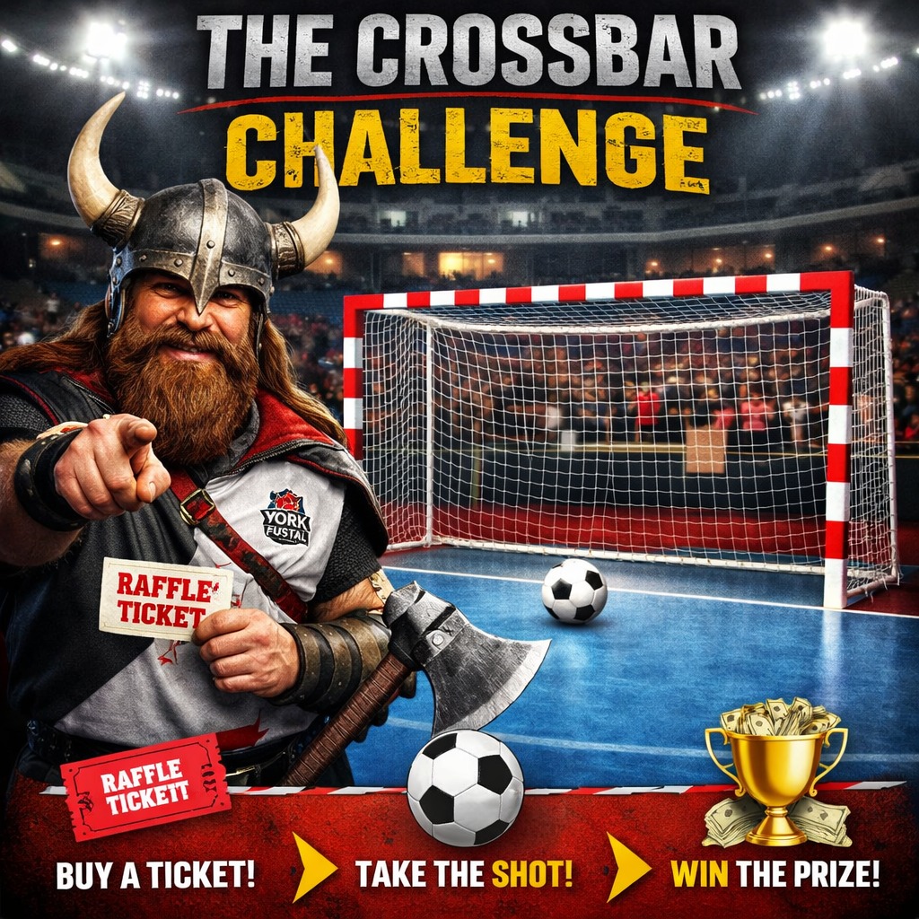 🎯 THE CROSSBAR CHALLENGE IS HERE 🎯... - York Futsal Vikings | Facebook