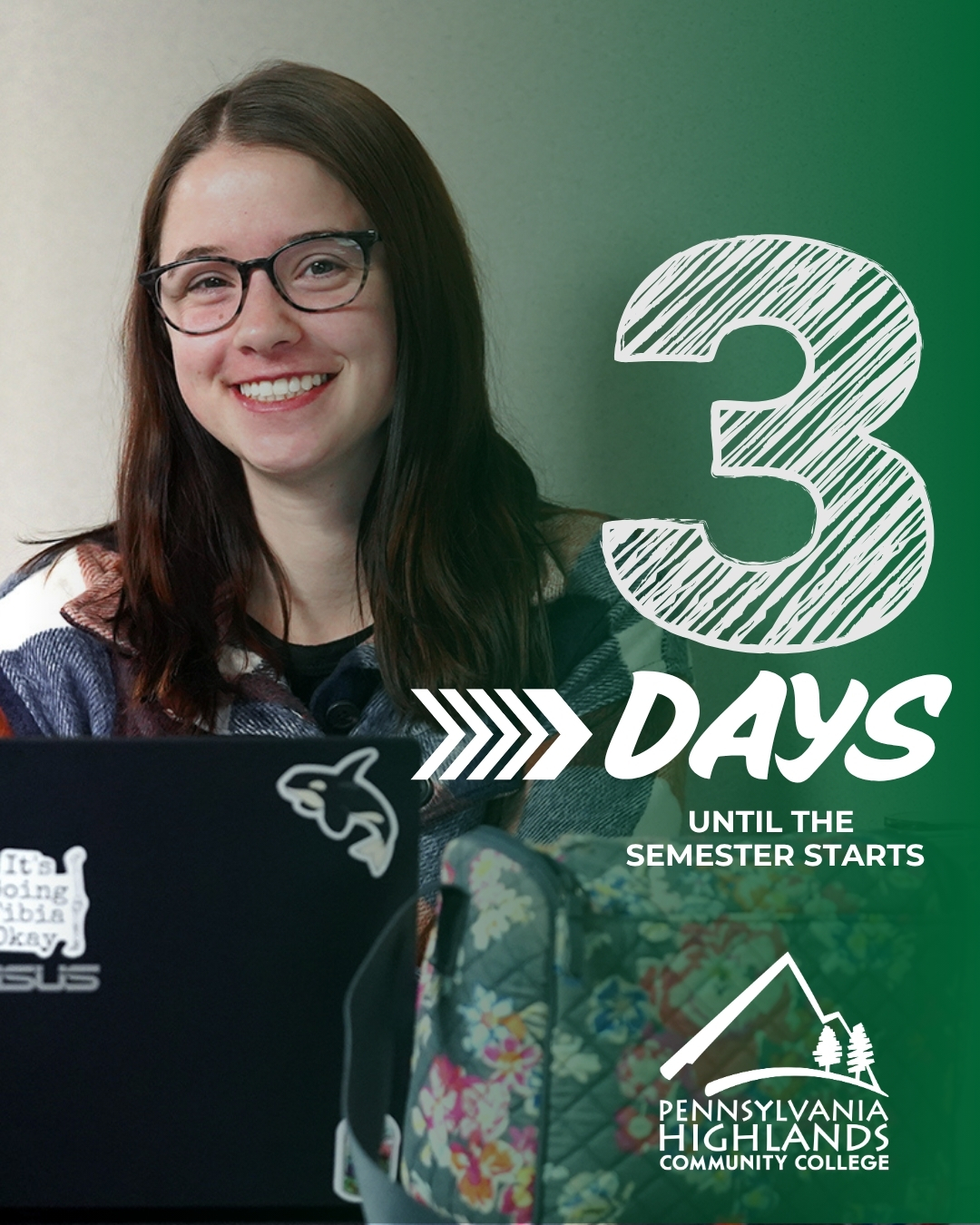 Penn - We're getting closer! Just three days to go until the beginning ...