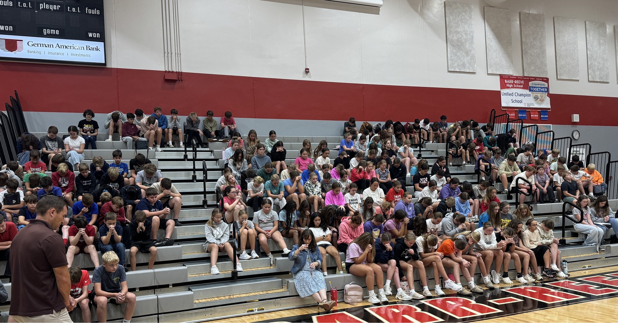 Barr-Reeve - What an awesome kickoff to our first Junior High FCA ...