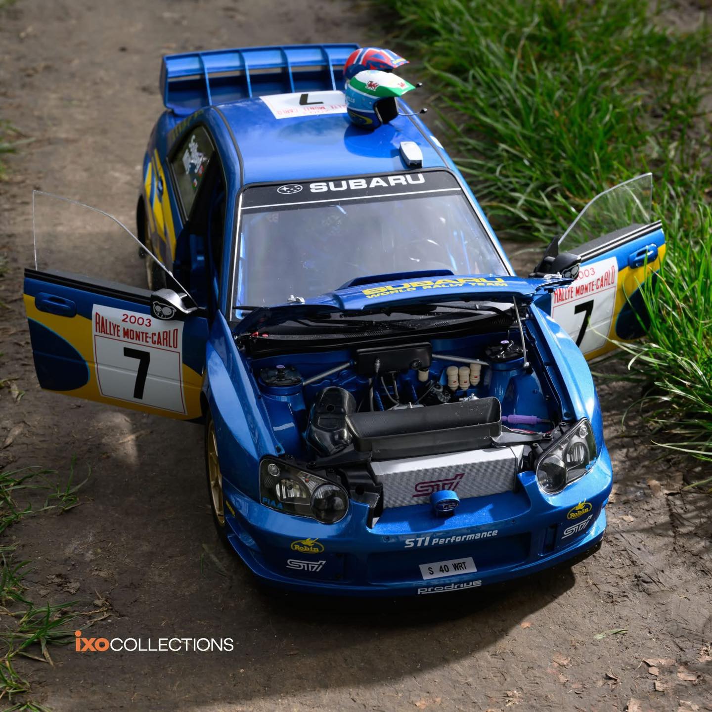 Subaru Impreza WRC 1:8 model kit by Rallymodels