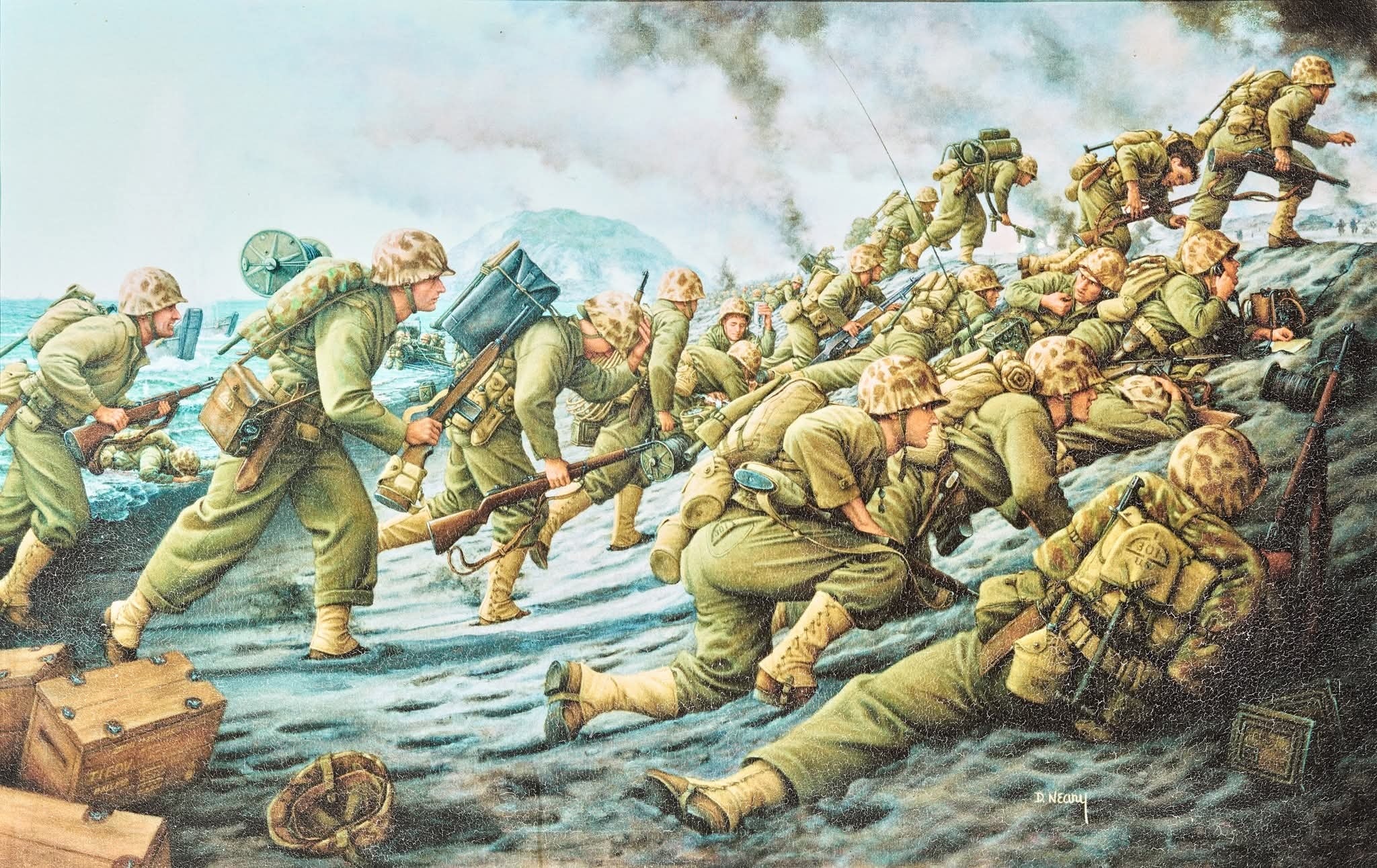 Once - On This Day — February 19, 1945 Marines landed on the island of ...