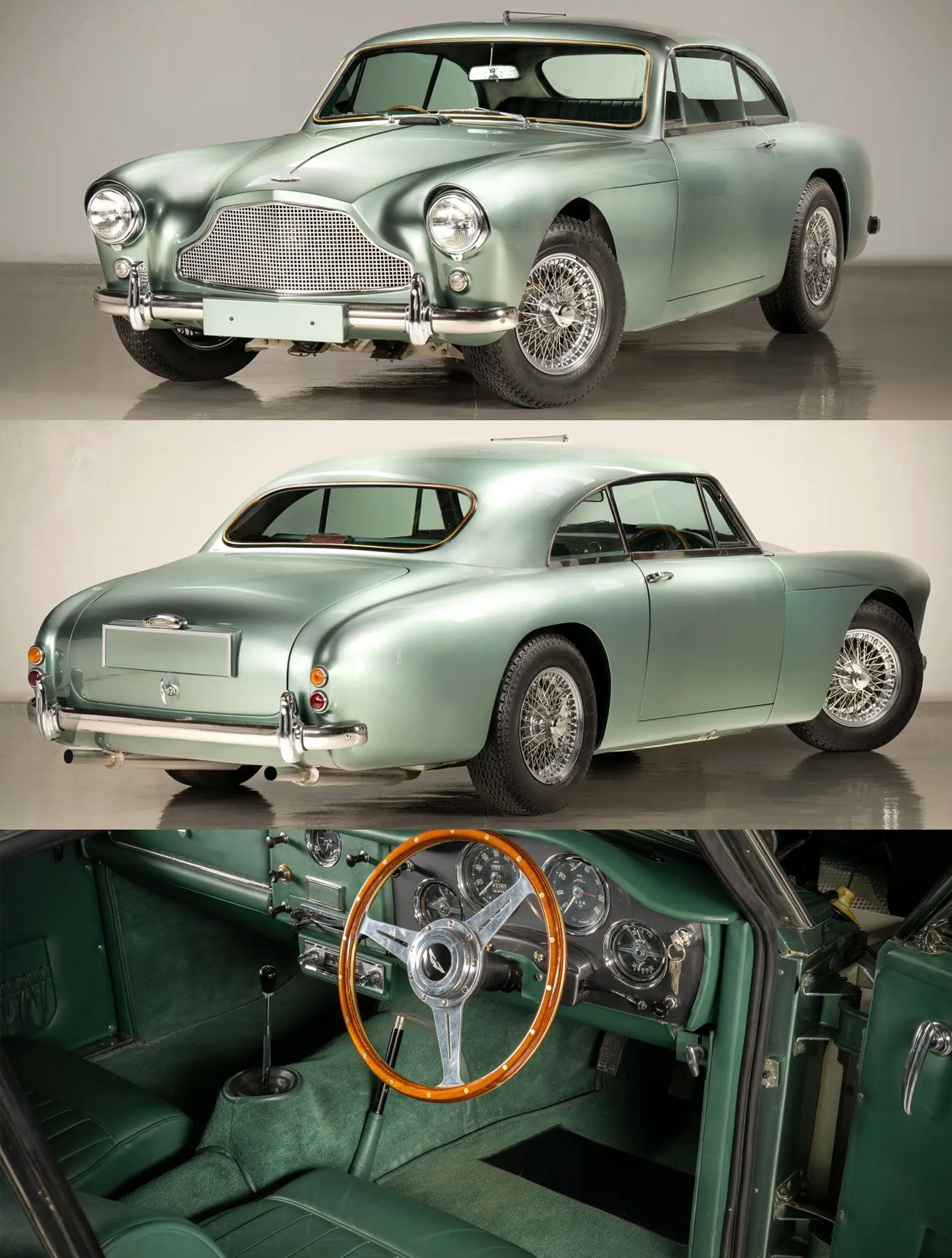 Amazing - 1957 Aston Martin DB4 Prototype 'DP114/2' An experimental ...