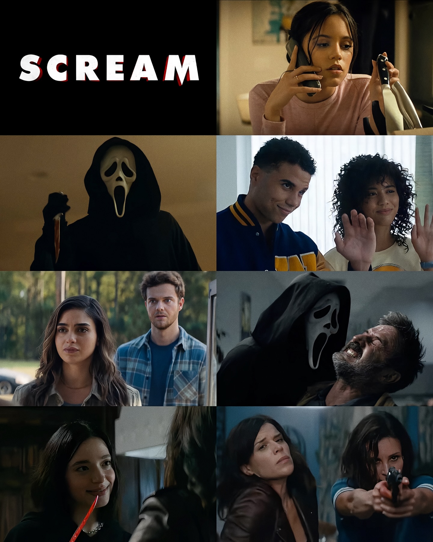 𝗛𝗼𝗺𝗲 - On this day in 2022, “Scream” returned to theaters. Directed by ...